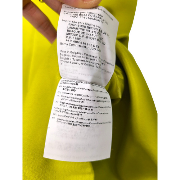 BOSS Hugo Boss Peplum Top Skirt Set Office Careerwear Size 0 - Picture 12 of 12